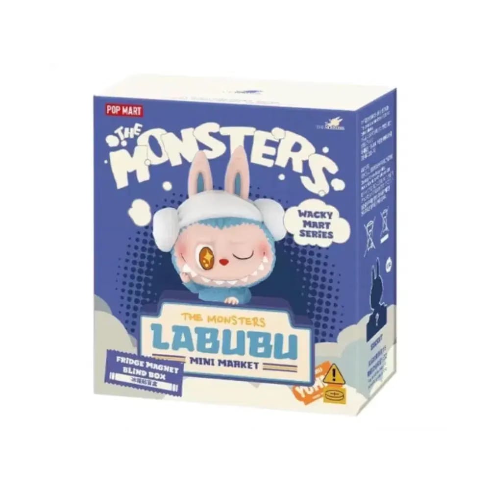 Pop Mart Labubu The Monsters Wacky Mart Series Fridge Magnet Single Blind Box
