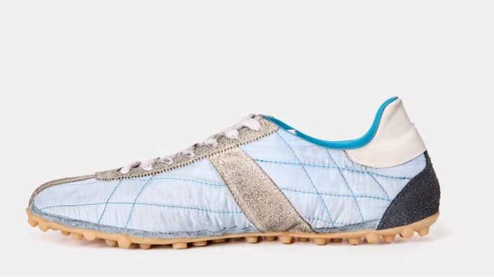 MAISON MARGIELA Men's Low Trainers 'Blue Shades'