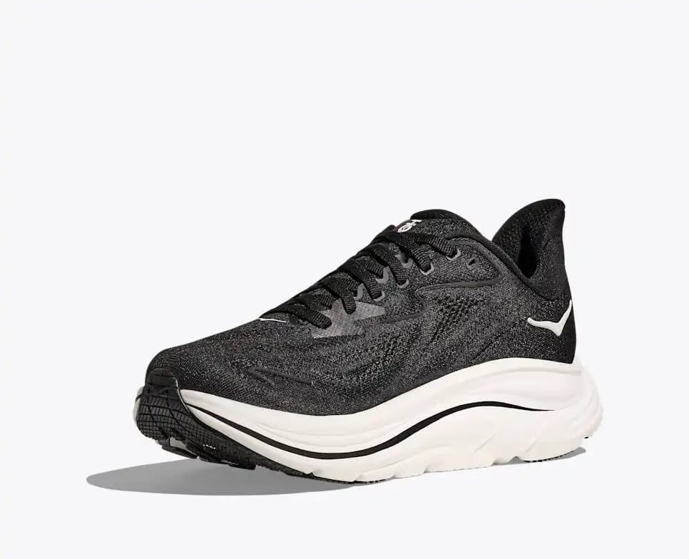 Hoka One One Clifton 10 Black White