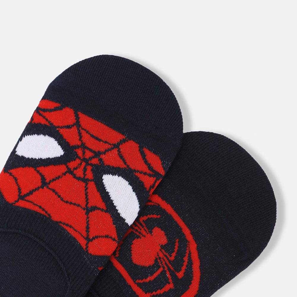 Men’s Spiderman Themed Loafer Socks