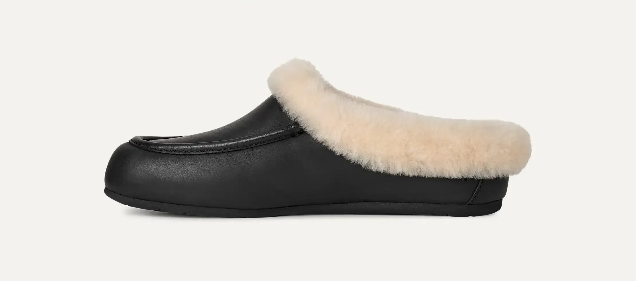 Ugg Ansley Mule Leather Black