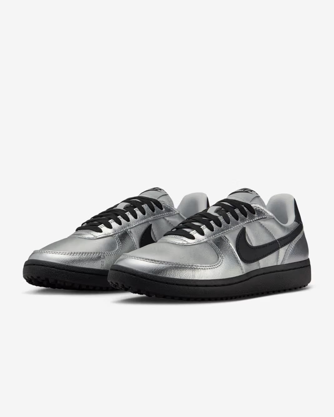 Nike Wmns Field General 82 'Metallic Silver Black'