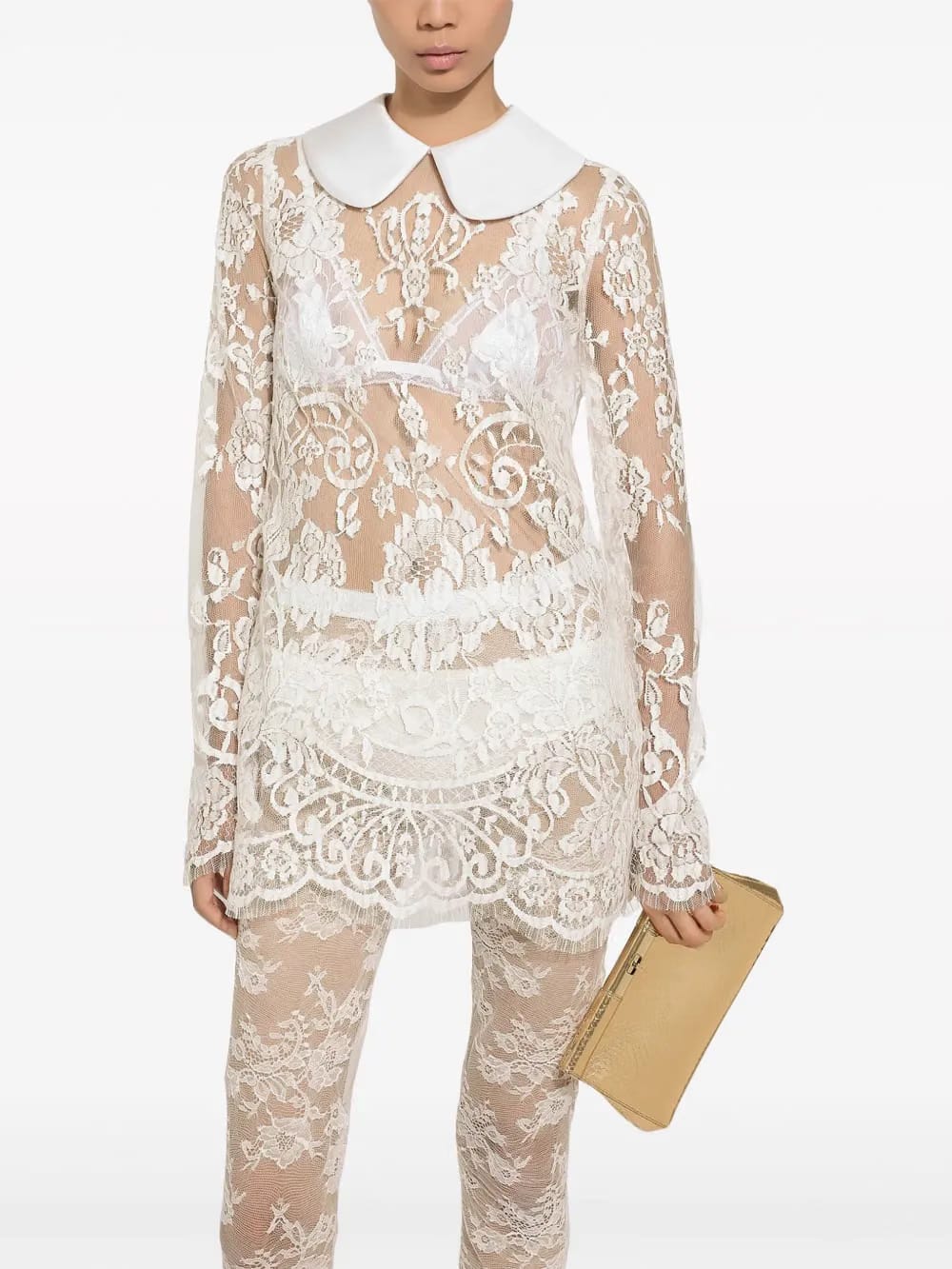 snakeskin-effect clutch bag