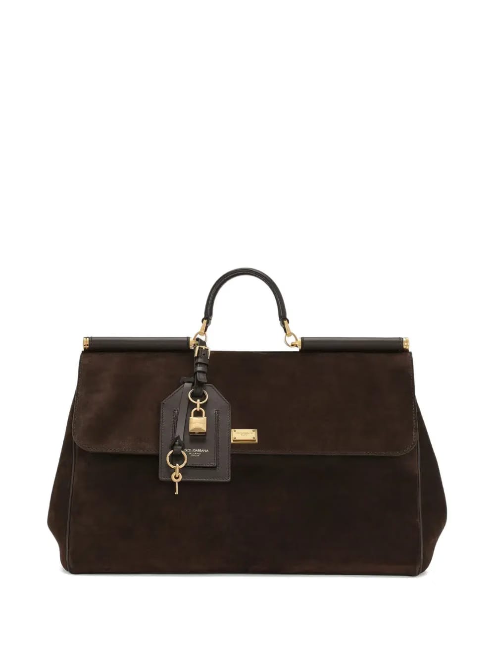 My Sicily suede tote bag