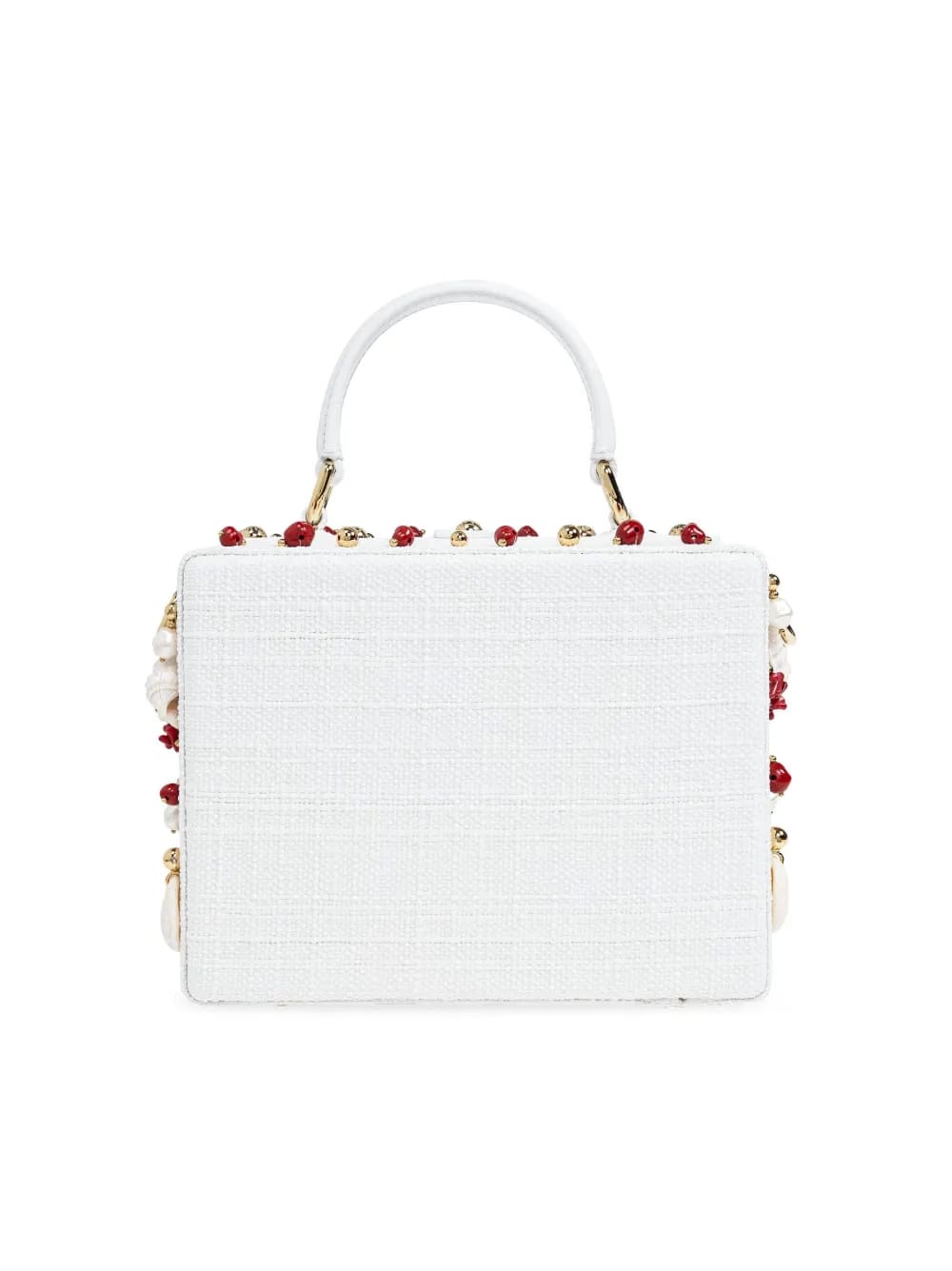 Dolce Box seashell-appliqué tote bag