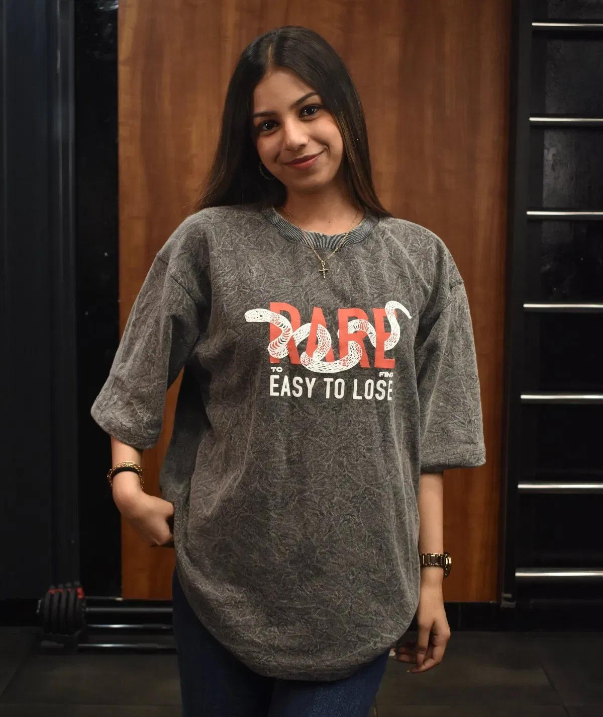 Rare to Find – Acid Wash Oversized T-Shirt