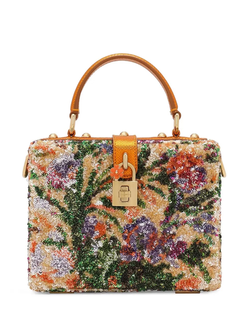 Dolce Box sequin-embellished tote bag