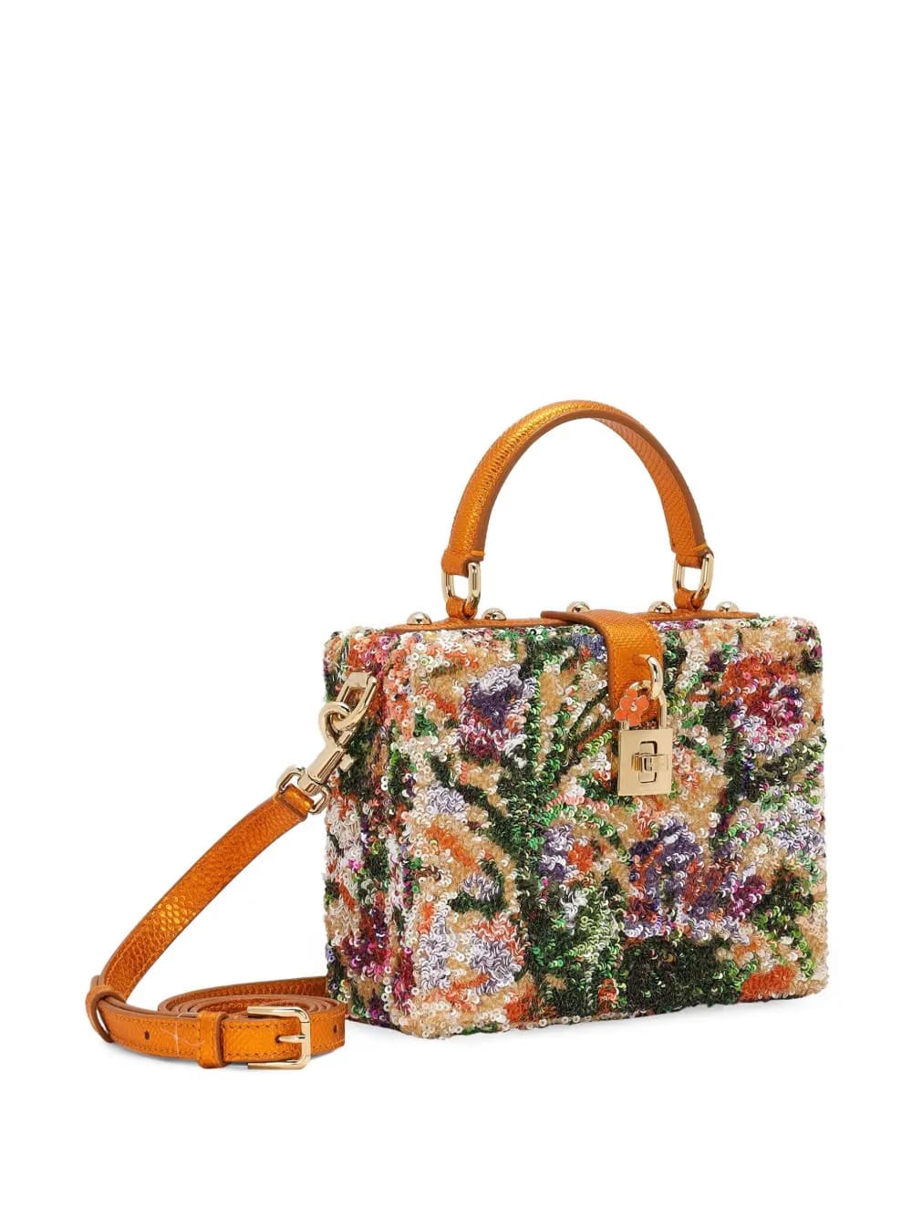 Dolce Box sequin-embellished tote bag