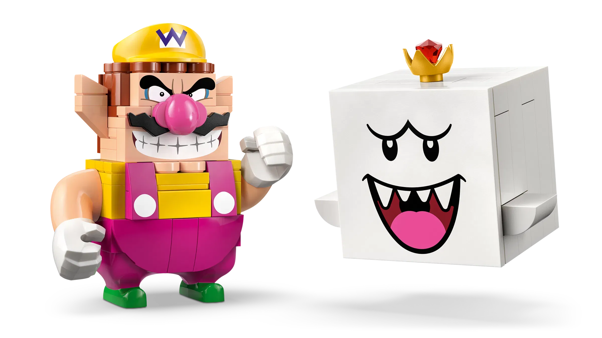 Lego Mario Kart Wario King Boo