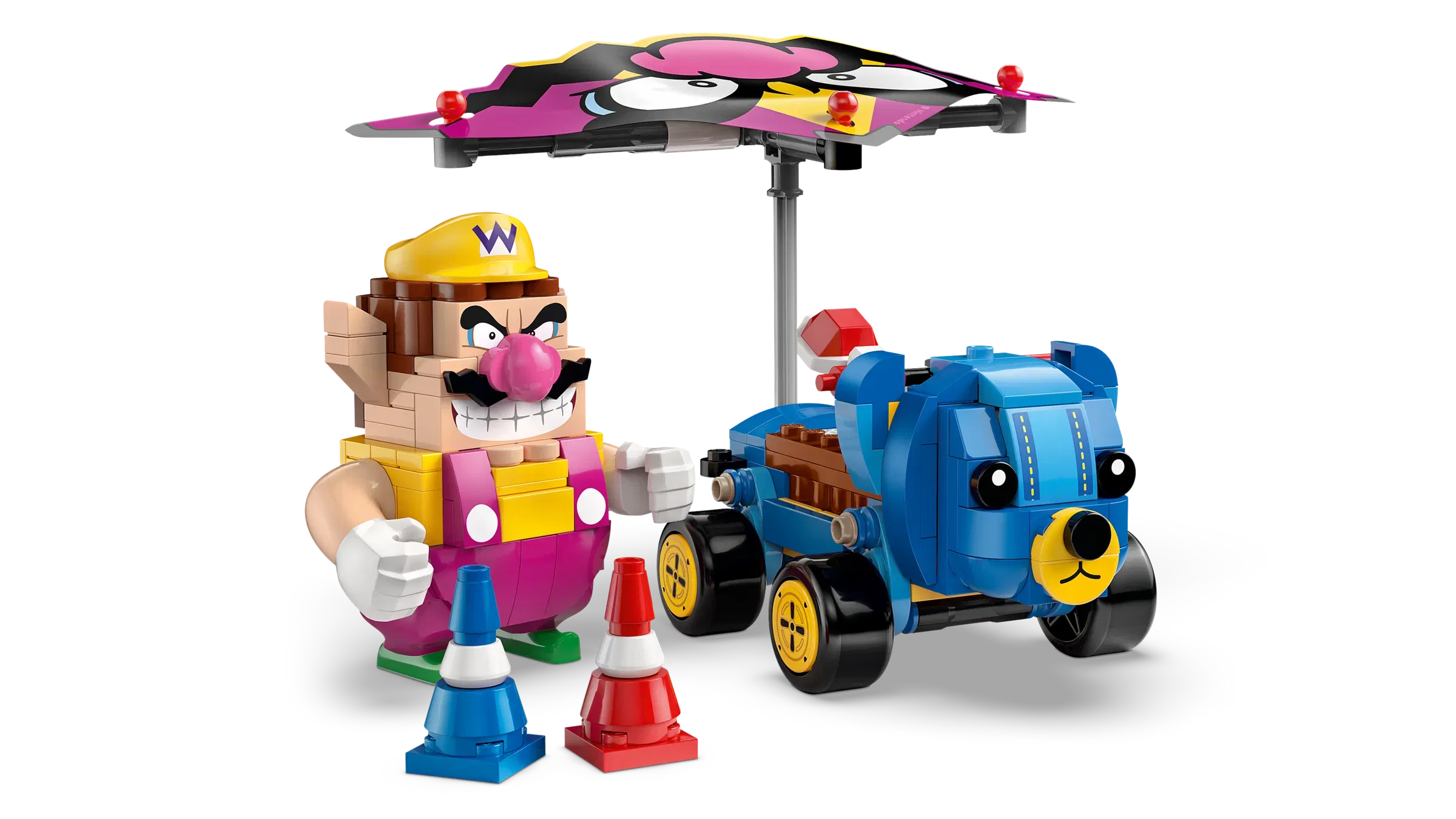 Lego Mario Kart Wario King Boo