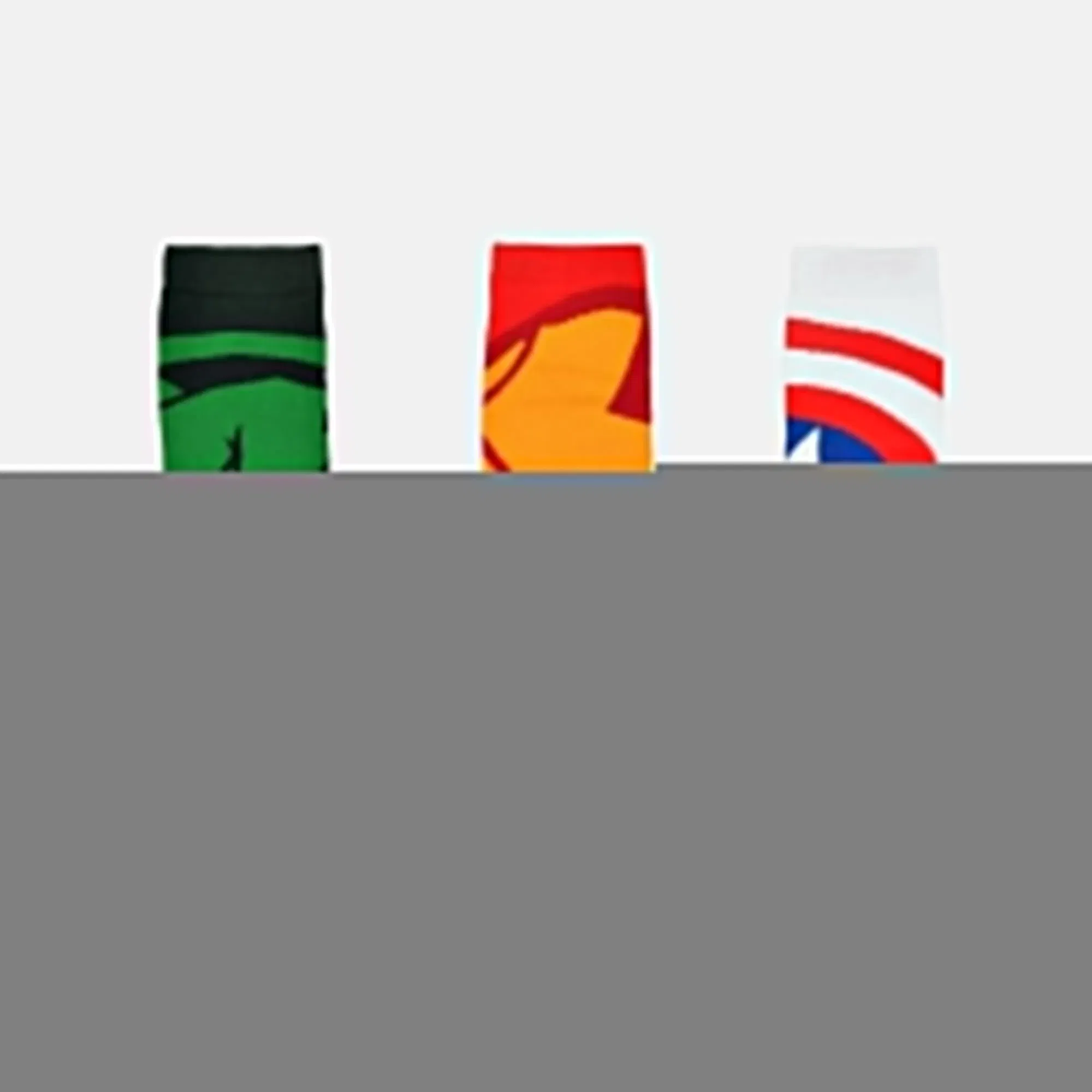 Men’s Marvel Avengers Themed Ankle Socks