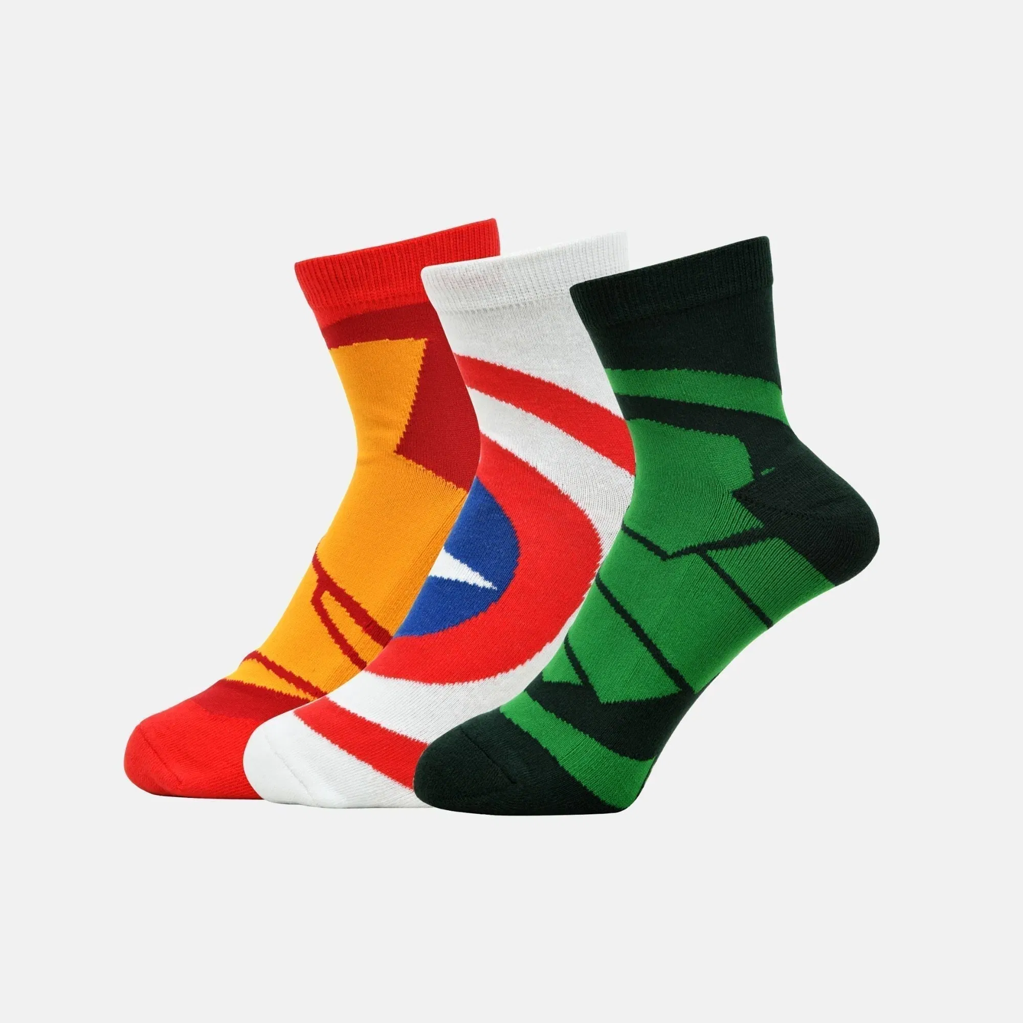 Men’s Marvel Avengers Themed Ankle Socks