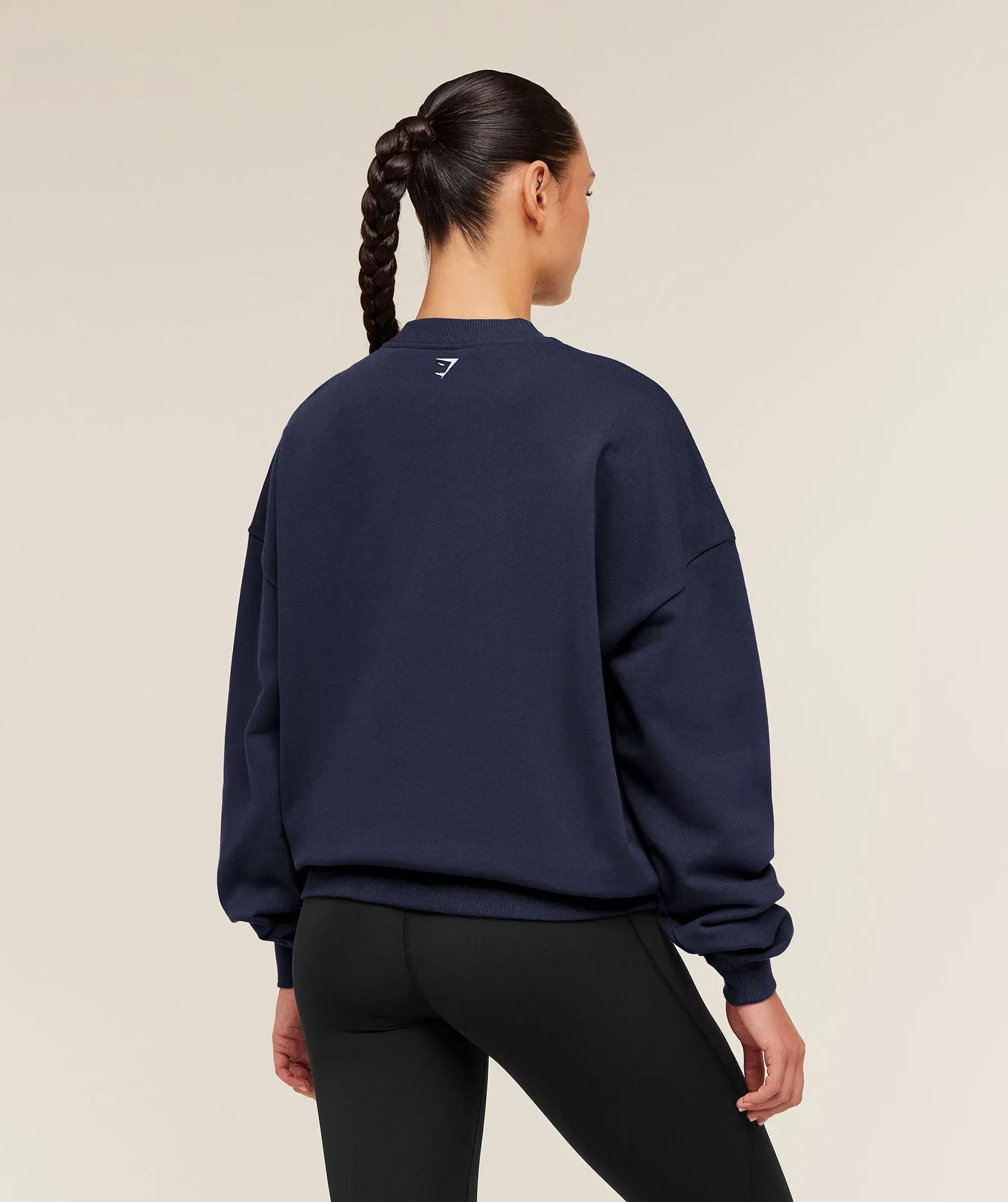 Gymshark Run Club Graphic Sweatshirt - Heavy Blue