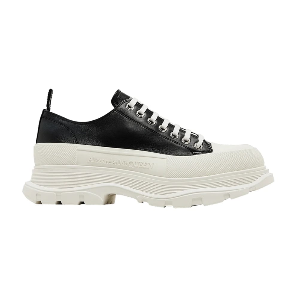 Alexander McQueen Tread Slick Black White