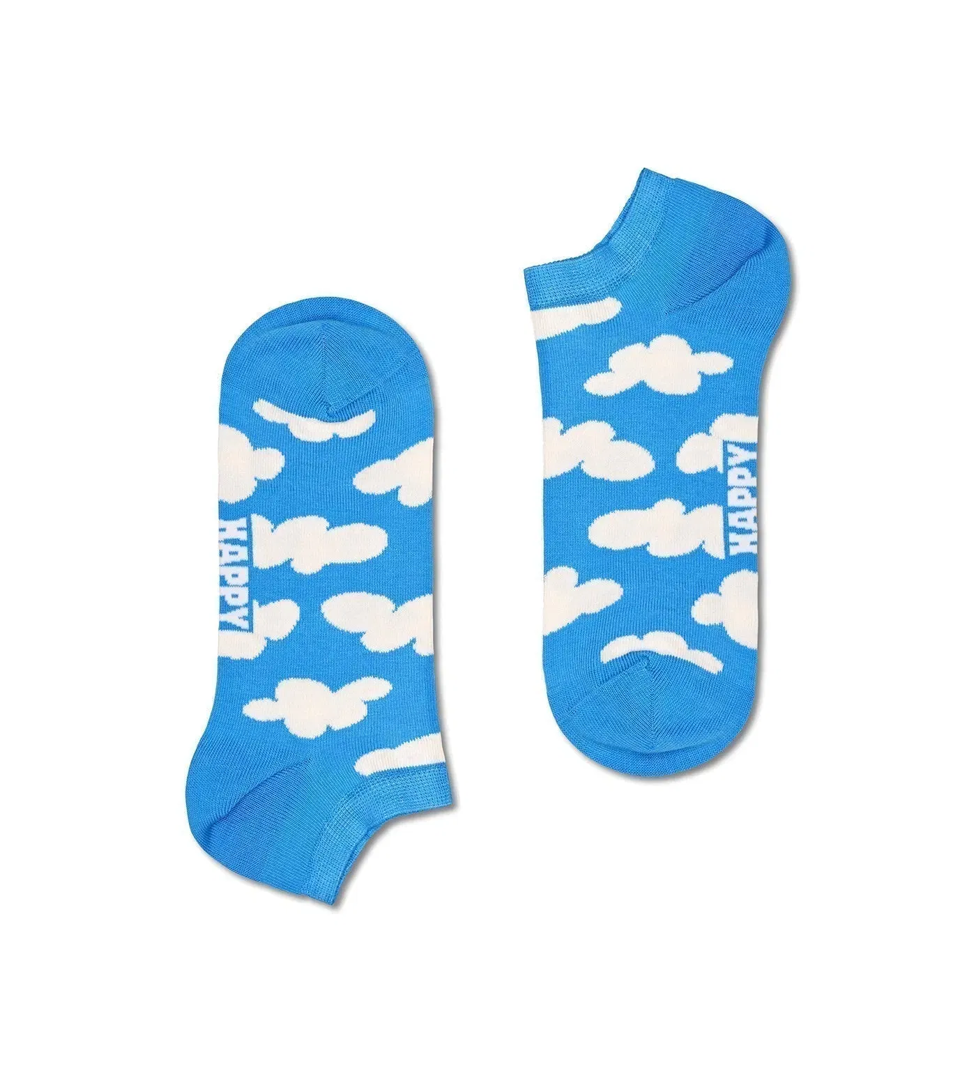 Happy Socks Unisex Cloudy Printed Low Cut Ankle Socks for Women and Men