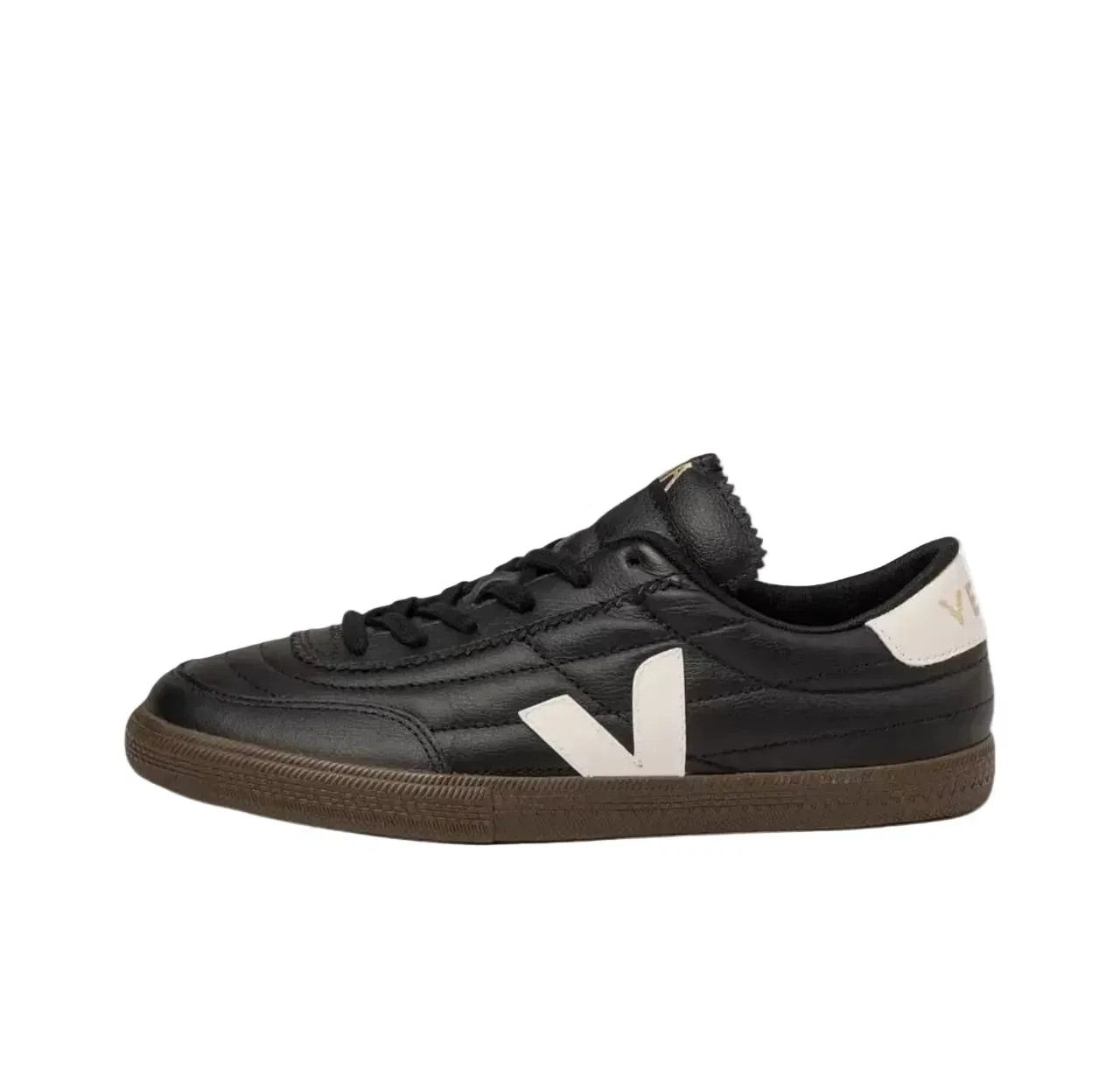 VEJA Panenka O.T. Leather Black White