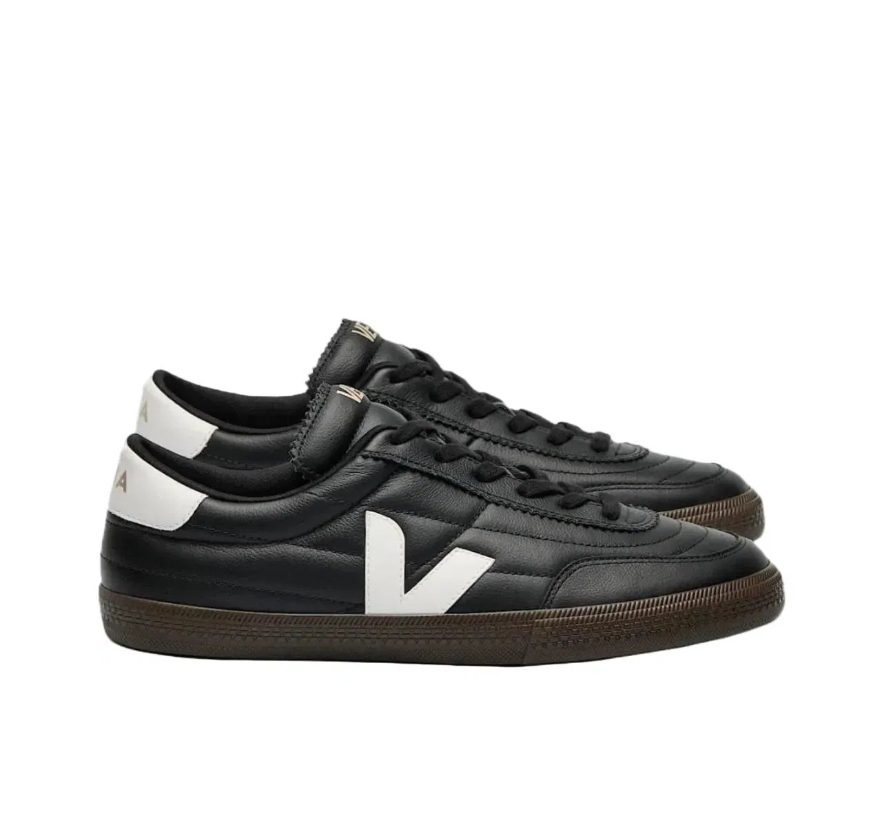 VEJA Panenka O.T. Leather Black White