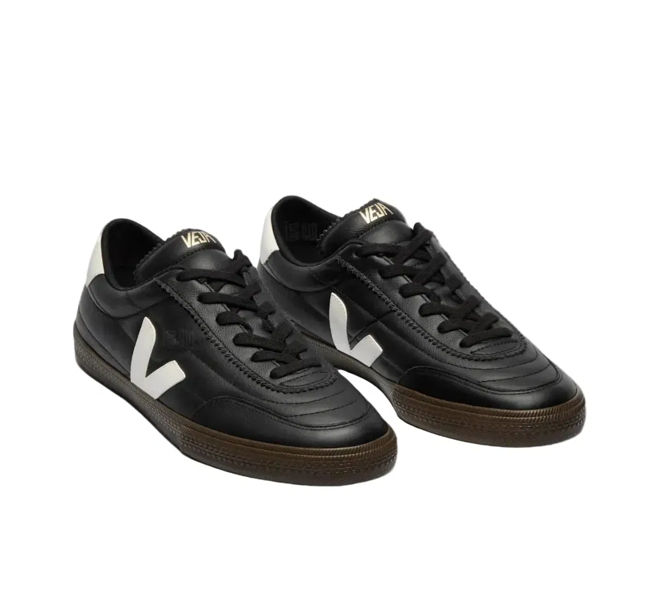 VEJA Panenka O.T. Leather Black White