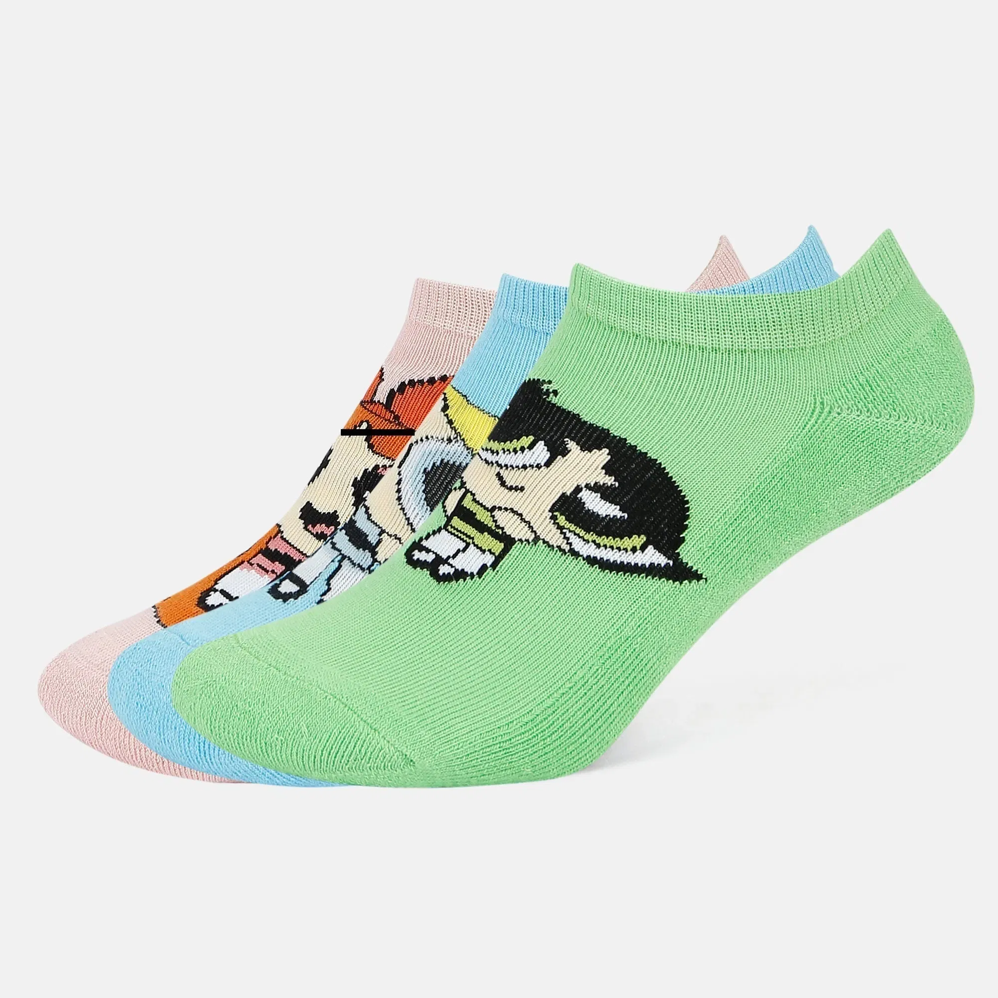 Kid’s Powerpuff Girls Lowcut Socks