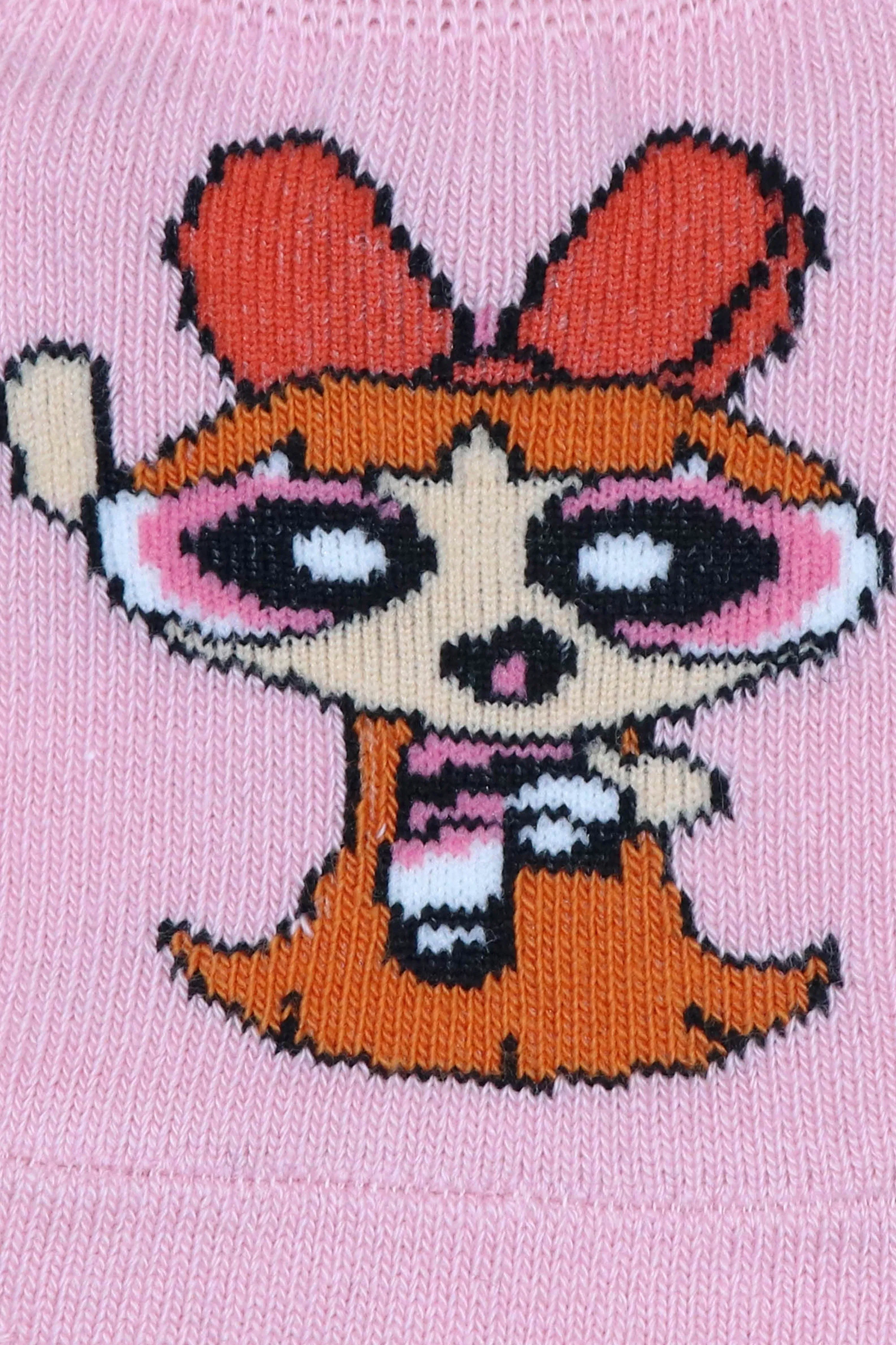 Kid’s Powerpuff Girls Lowcut Socks