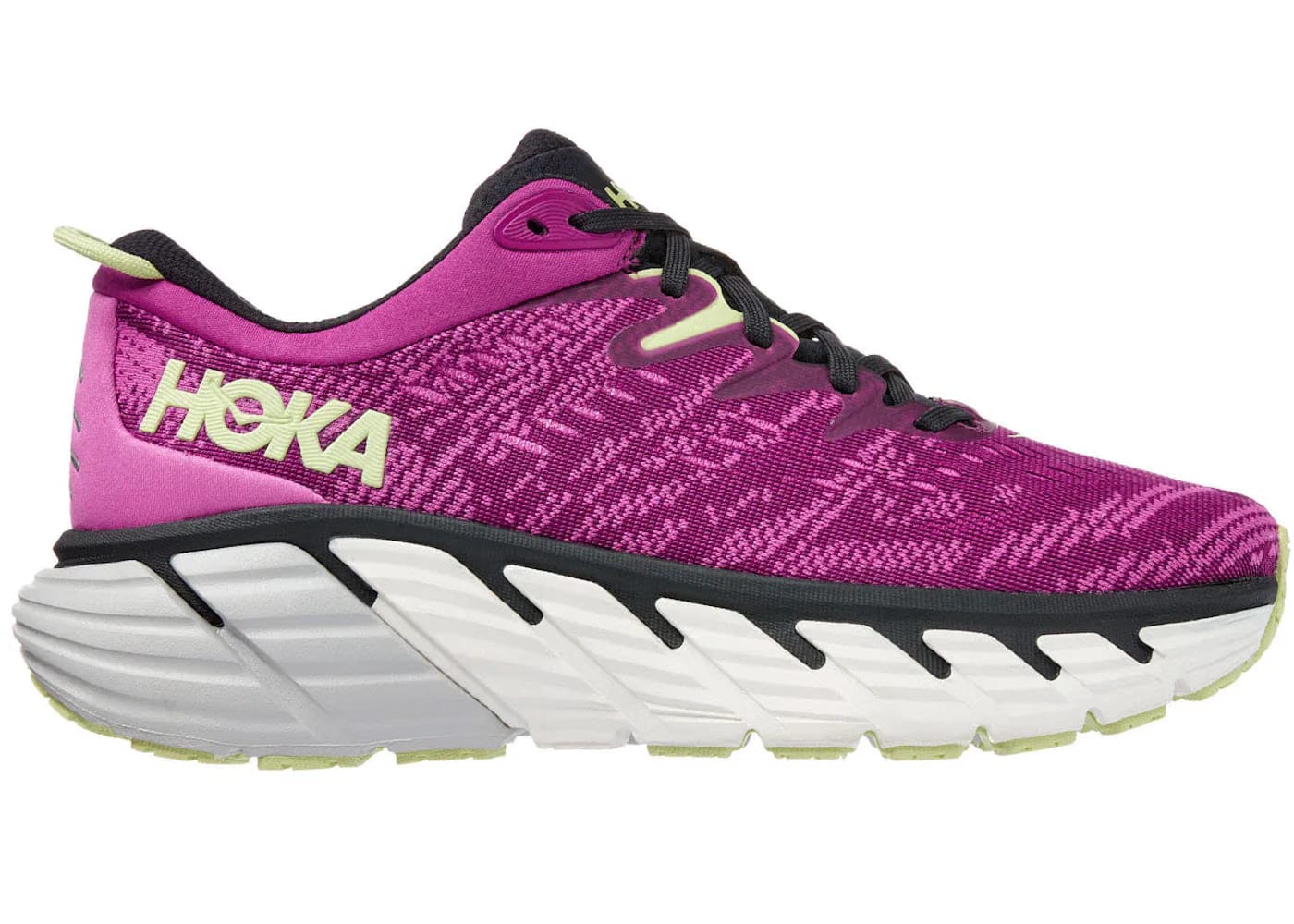 Hoka One One Gaviota 4 Festival Fuchsia Blue Graphite