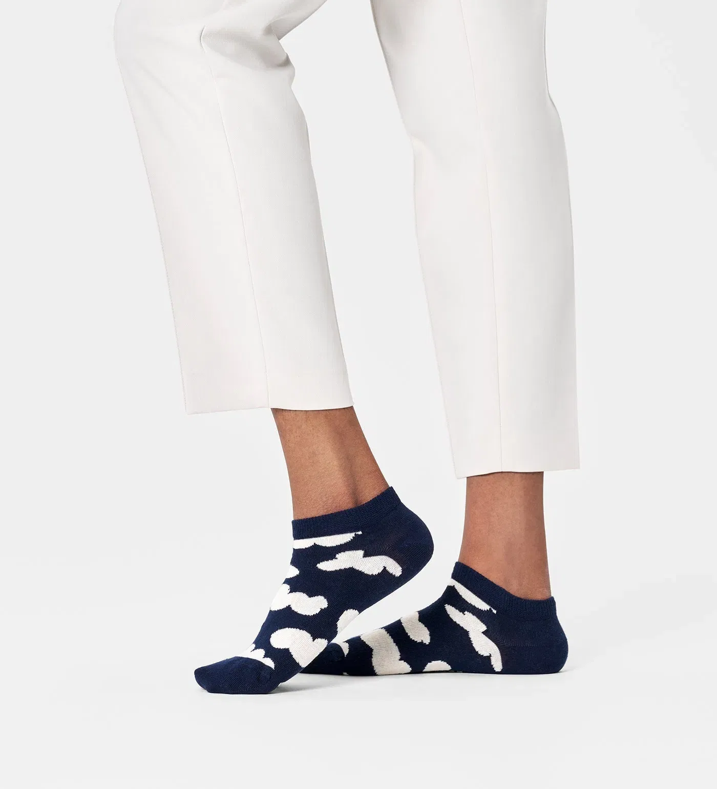 Happy Socks Unisex Cloudy Low Cut Ankle Socks for Women and Men
