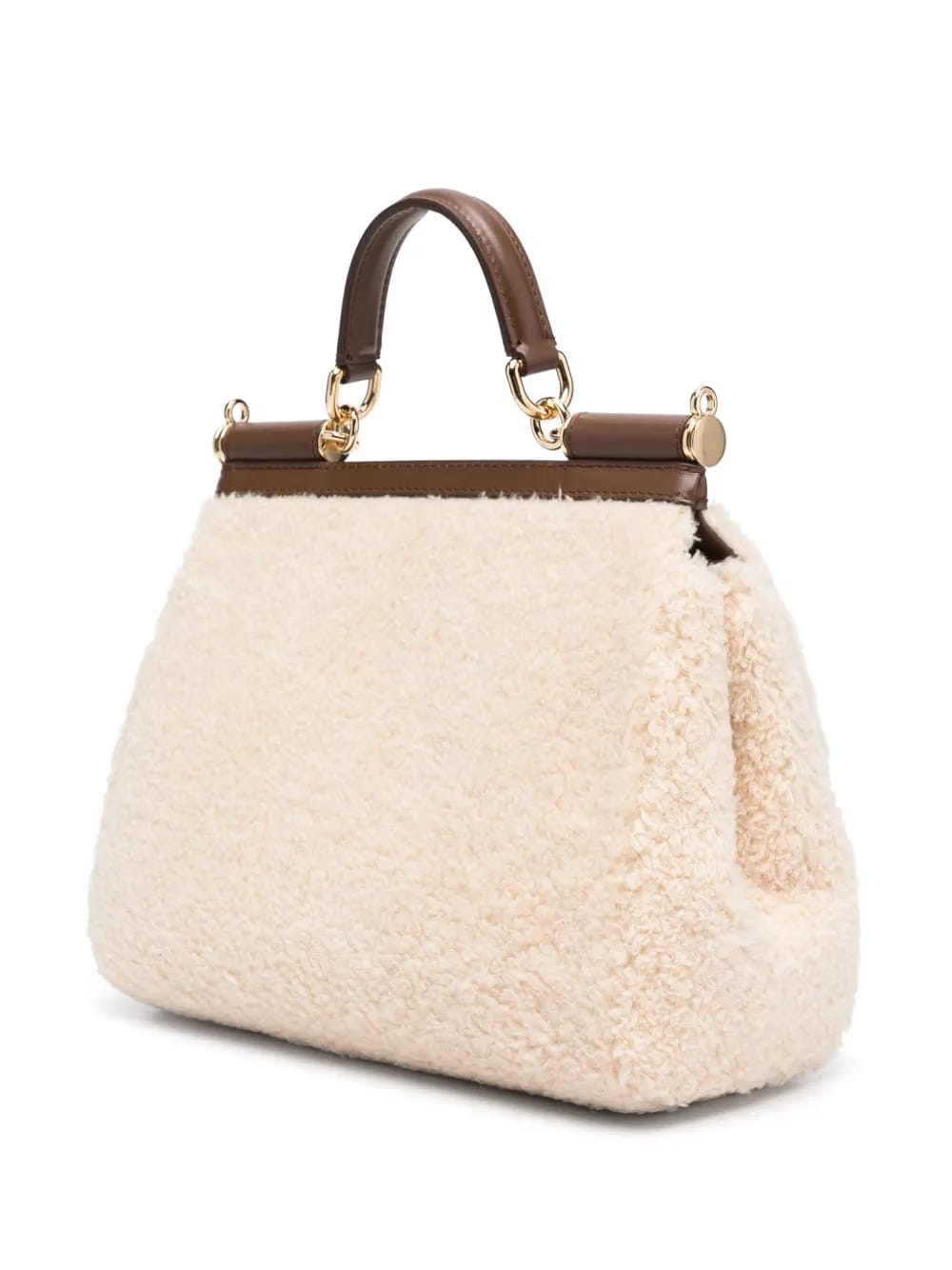 medium Sicily shearling tote bag