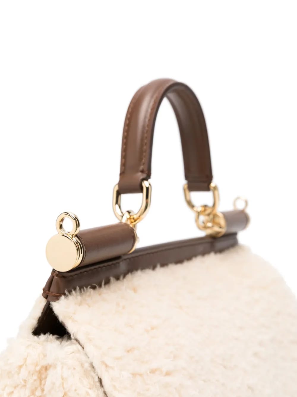 medium Sicily shearling tote bag