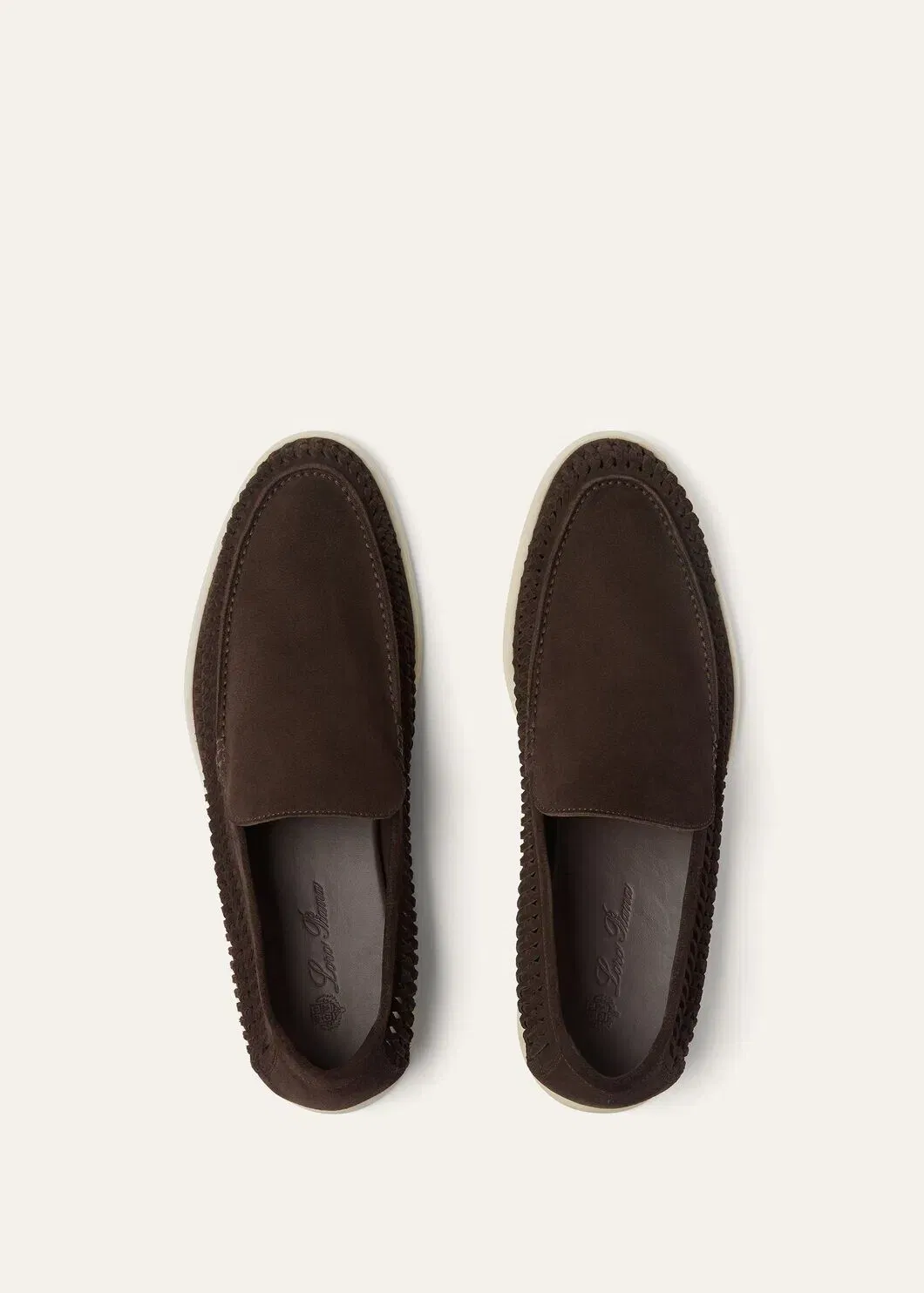 LoroPiana Summer Walk Loafer Chocolate