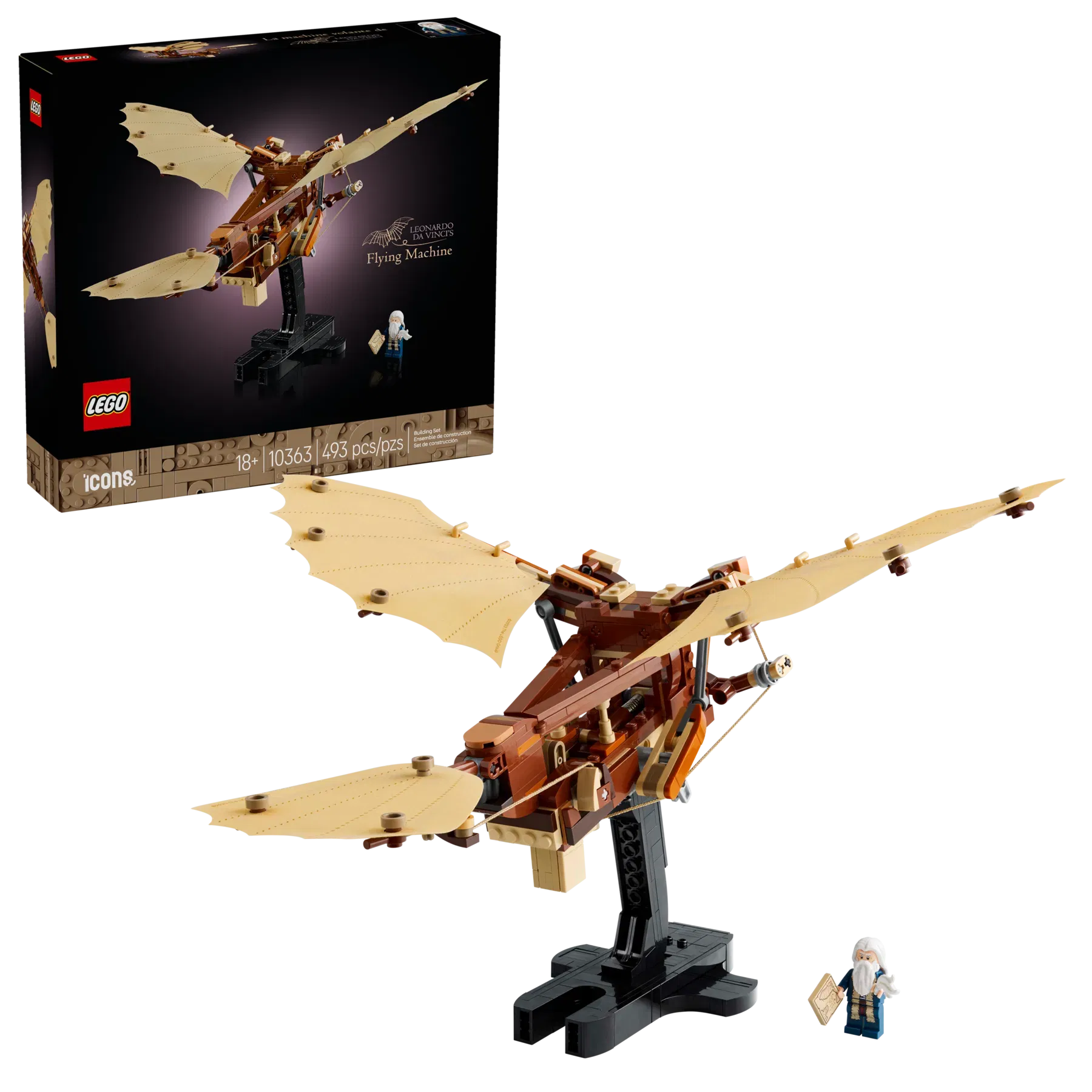 Lego Leonardo da Vincis Flying Machine