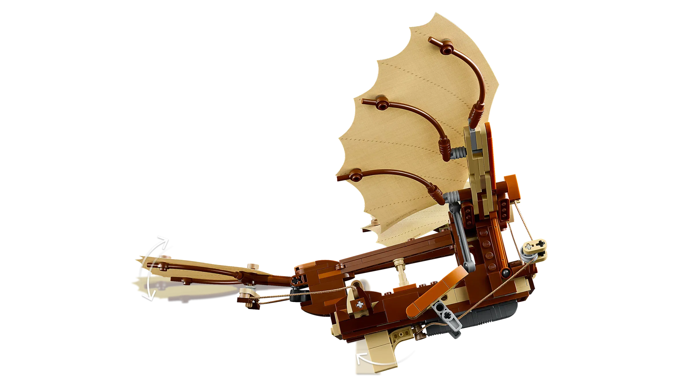 Lego Leonardo da Vincis Flying Machine