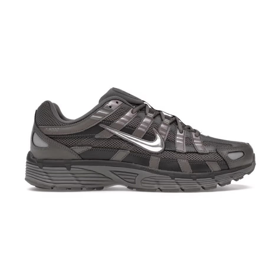 Nike P-6000 Cave Stone Medium Ash Flat Pewter Metallic Silver