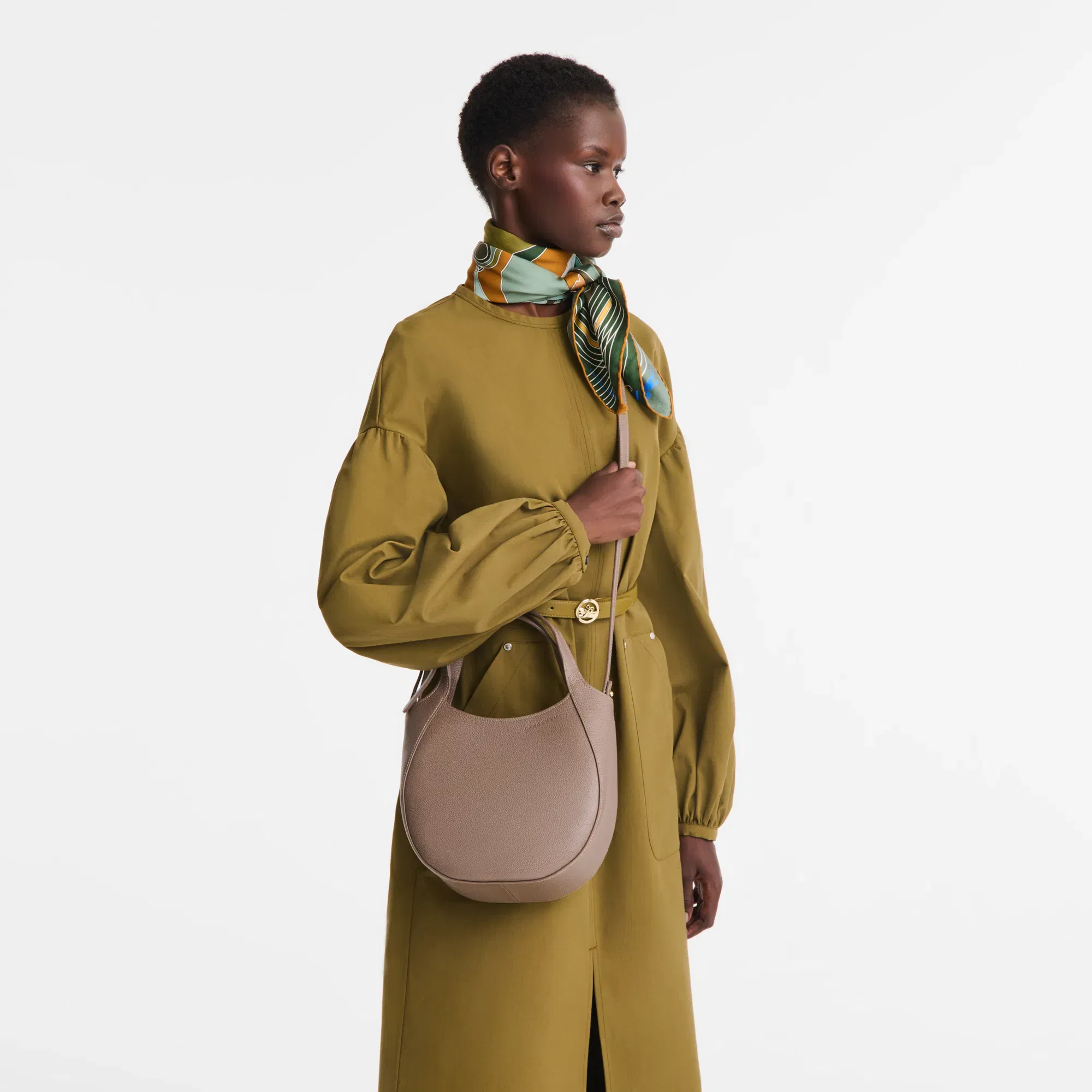 Longchamp Le Foulonné S Handbag Taupe