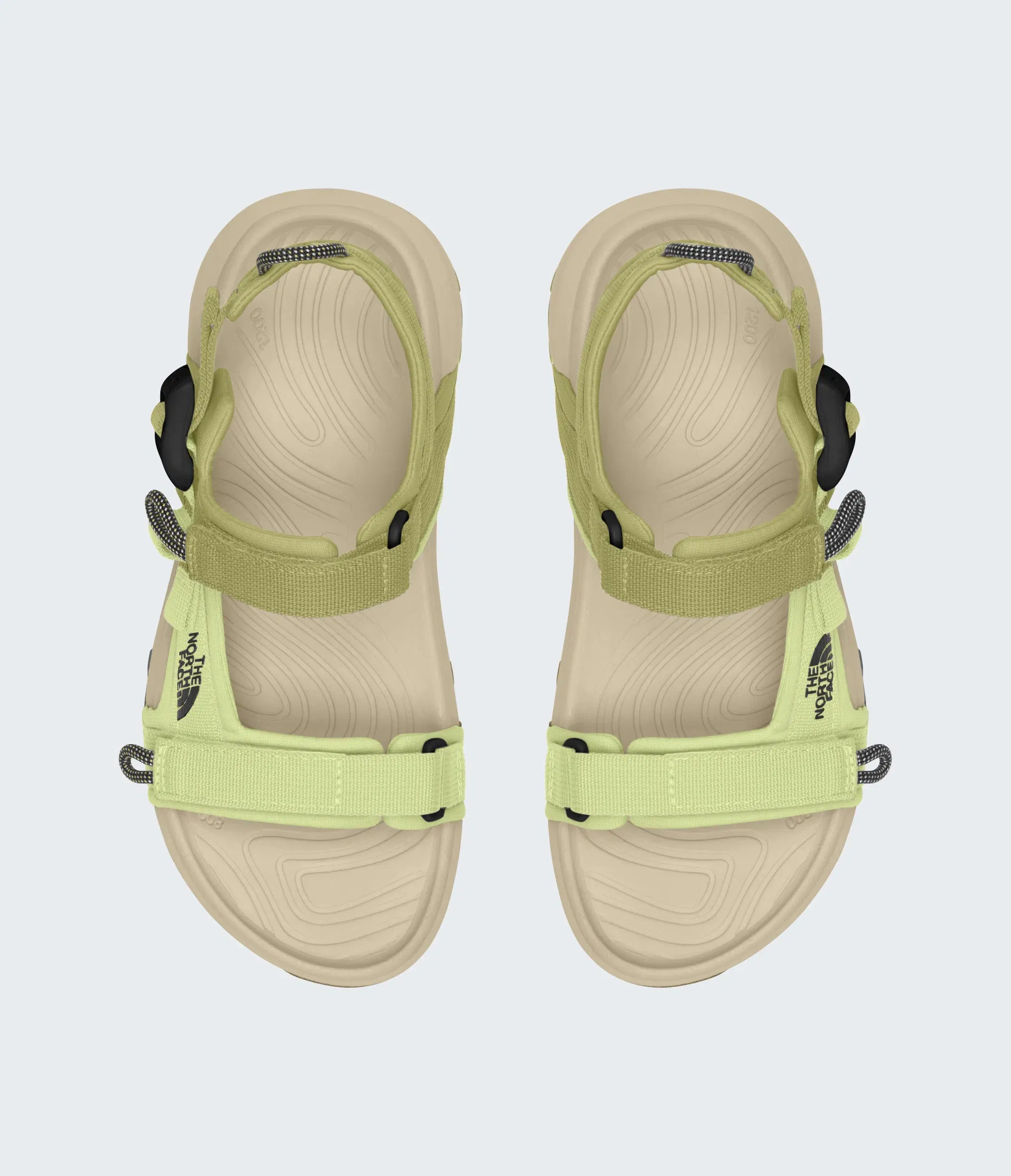 The North Face Womens Explore Camp Sandals Lemon Mist Lemon Mist