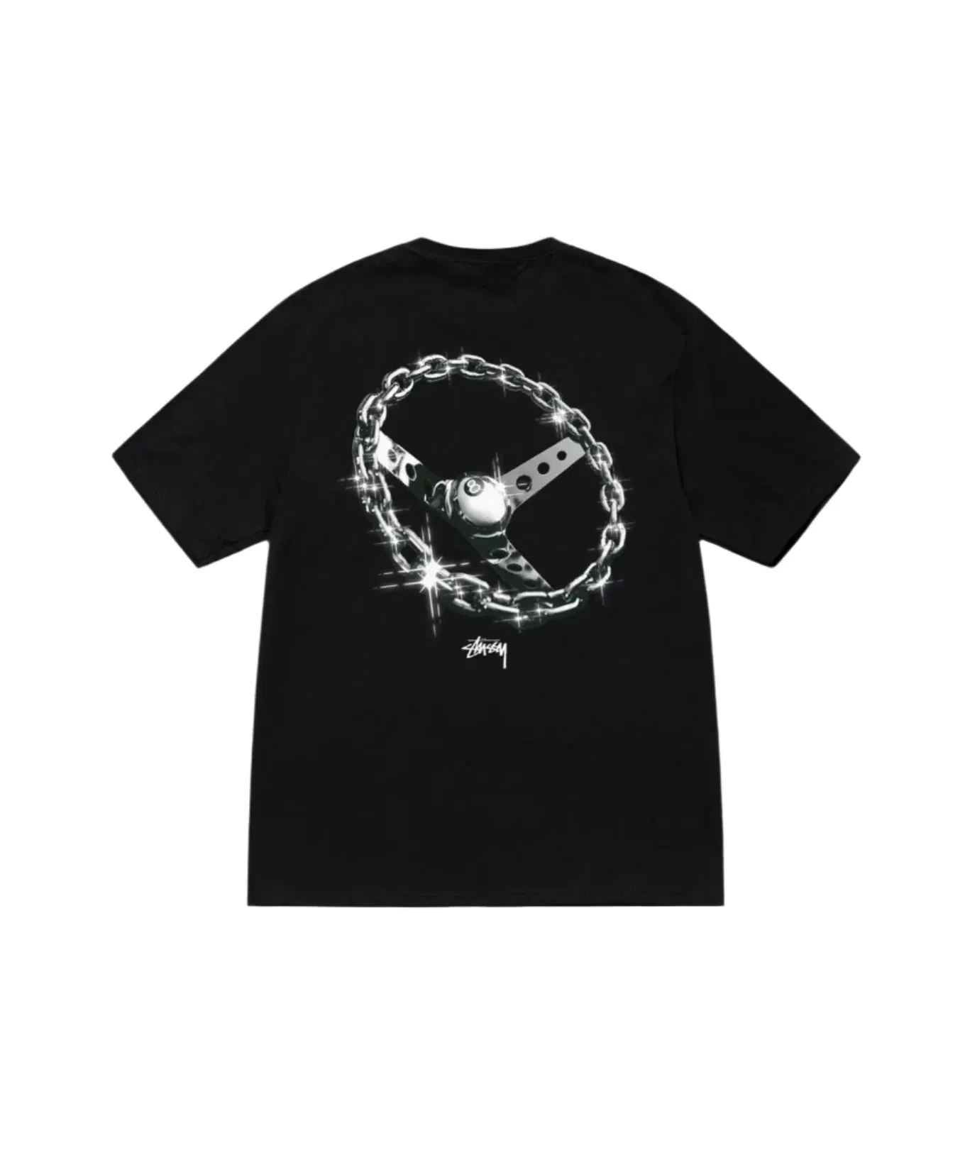 Stussy ChainLink tee "Black"