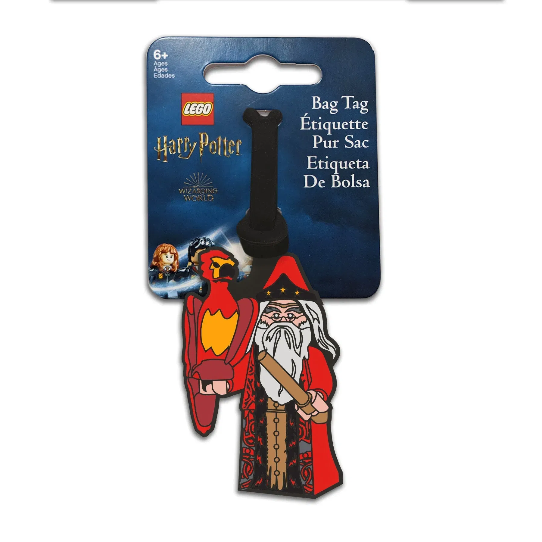 Lego Albus Dumbledore Bag Tag