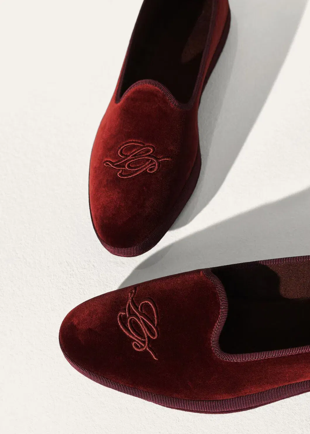 LoroPiana LP Venice Slipper Bordeaux