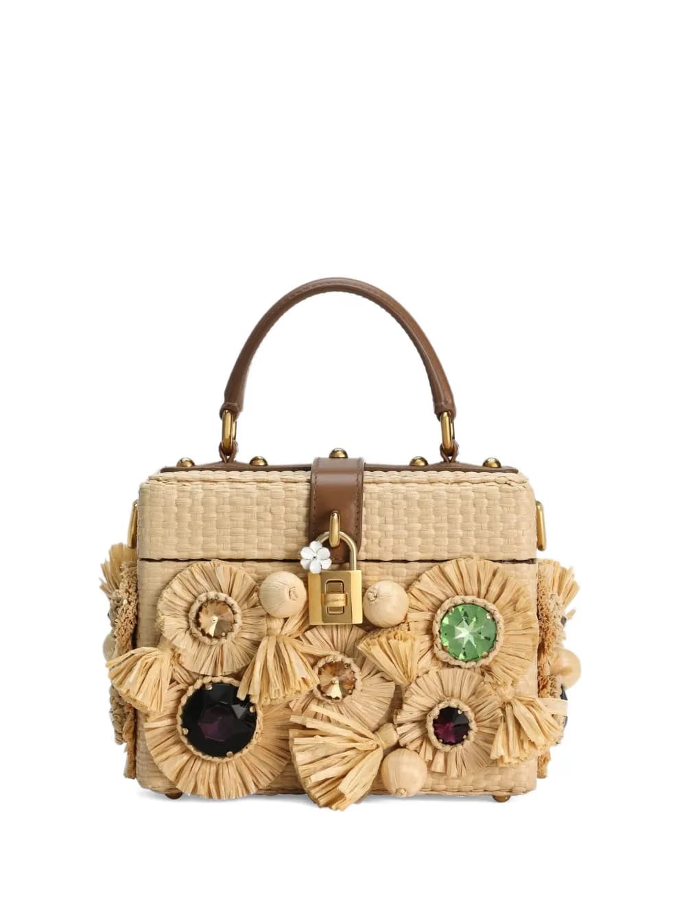crystal-embellished tote bag