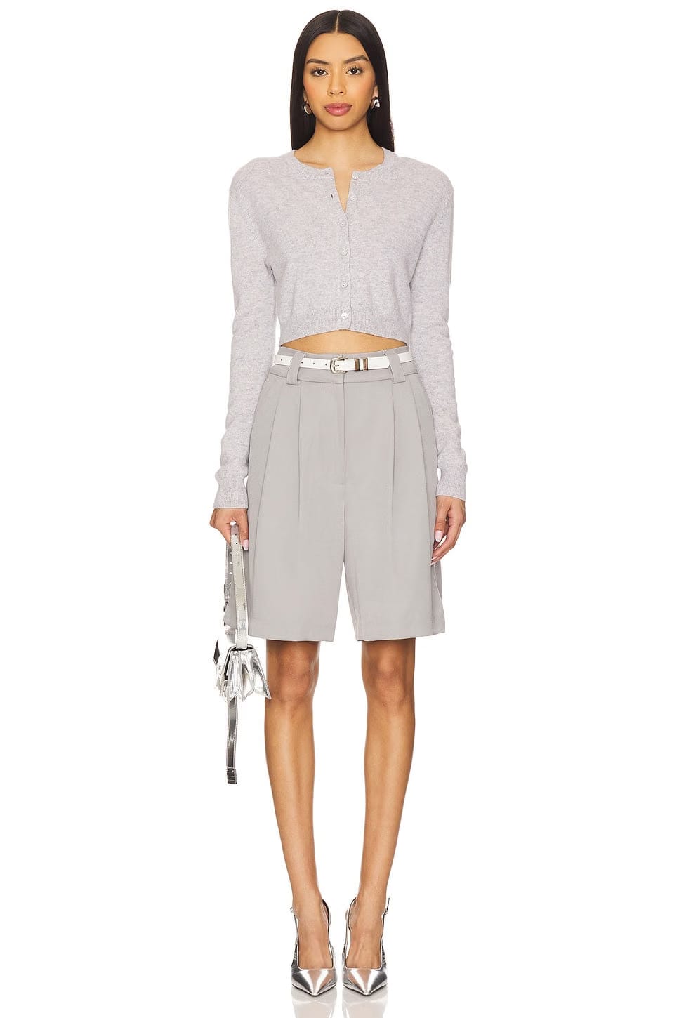 superdown Evelina Shorts in Grey
