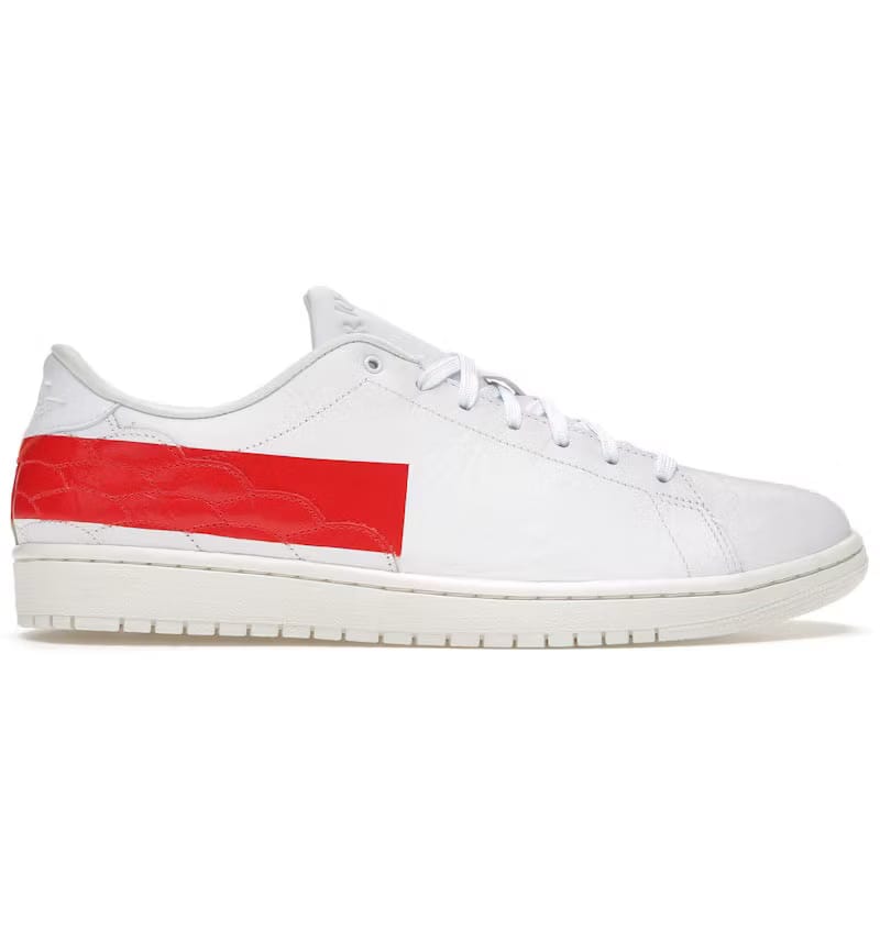 jordan 1 Centre Court White University Red