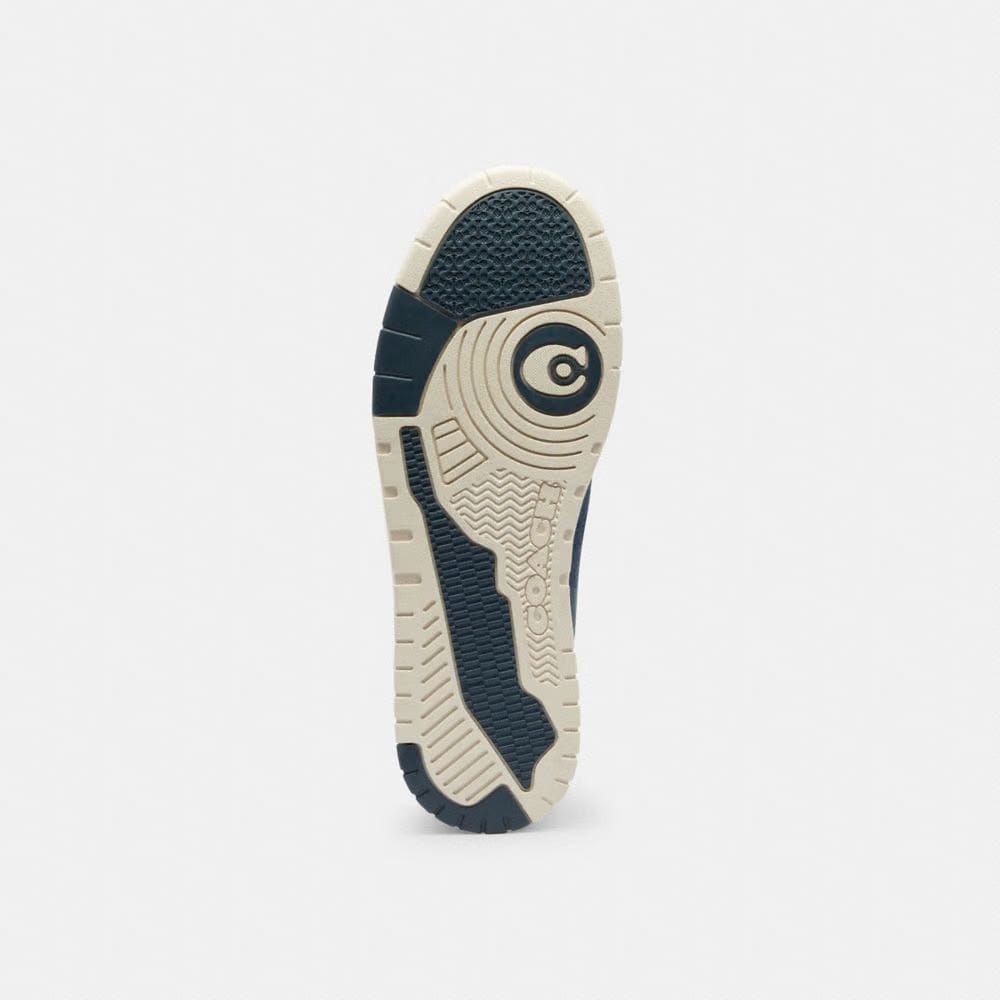 Men's Coach Soho Sneaker In Loved Denim Denim