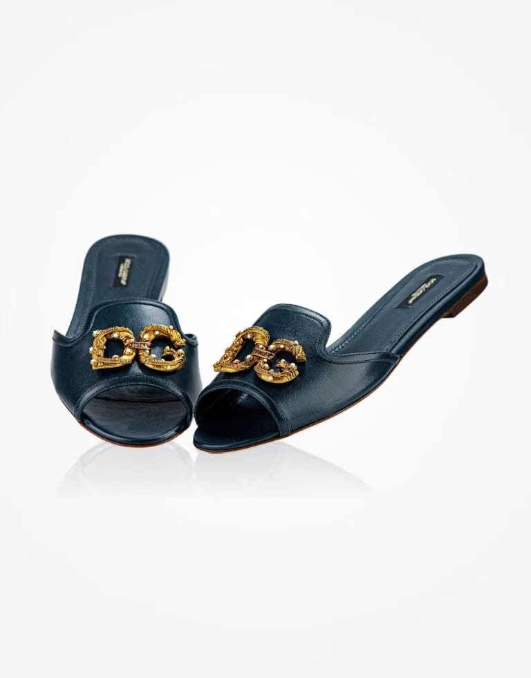 Dolce and Gabbana Amore Slippers