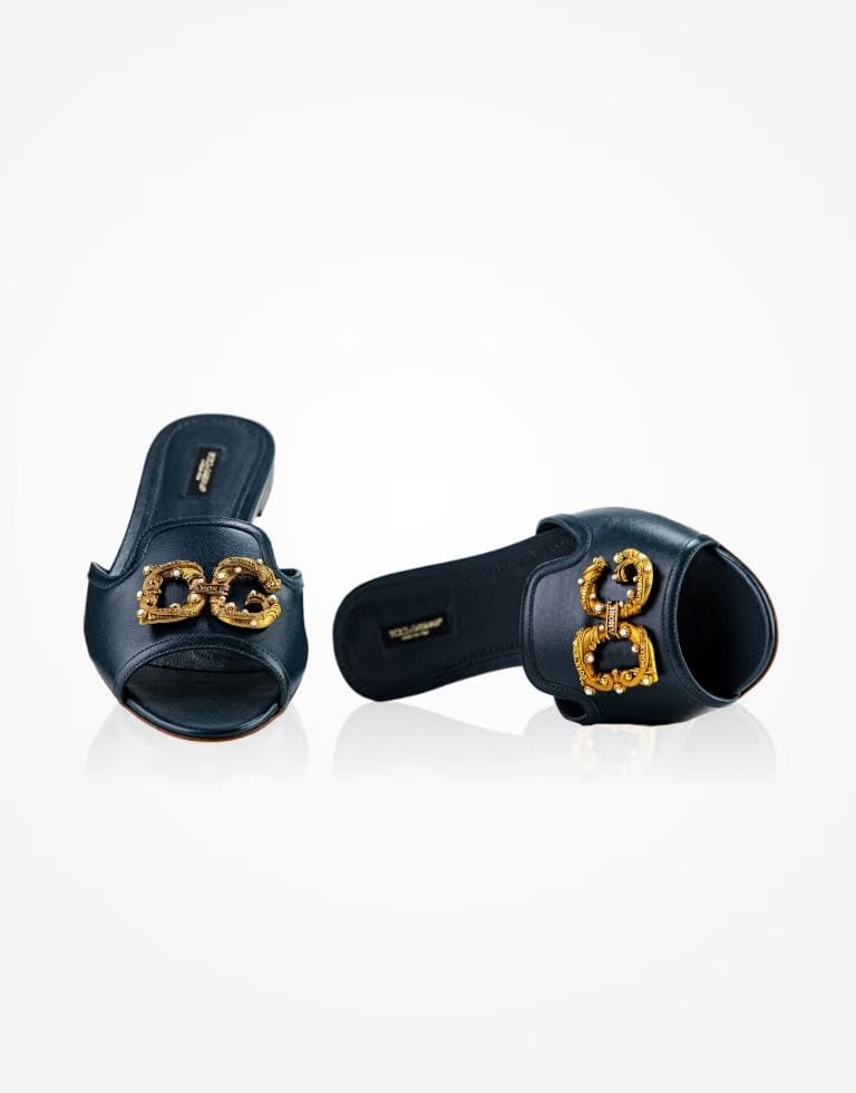 Dolce and Gabbana Amore Slippers