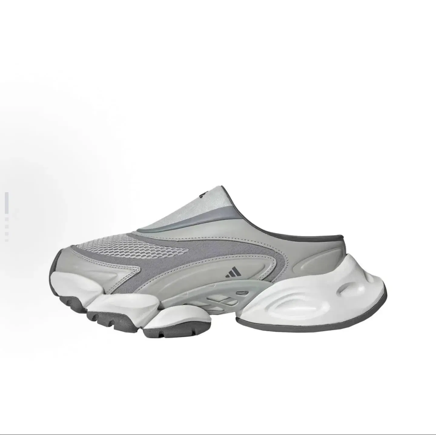 adidas xlg MULE METALLIC SILVER