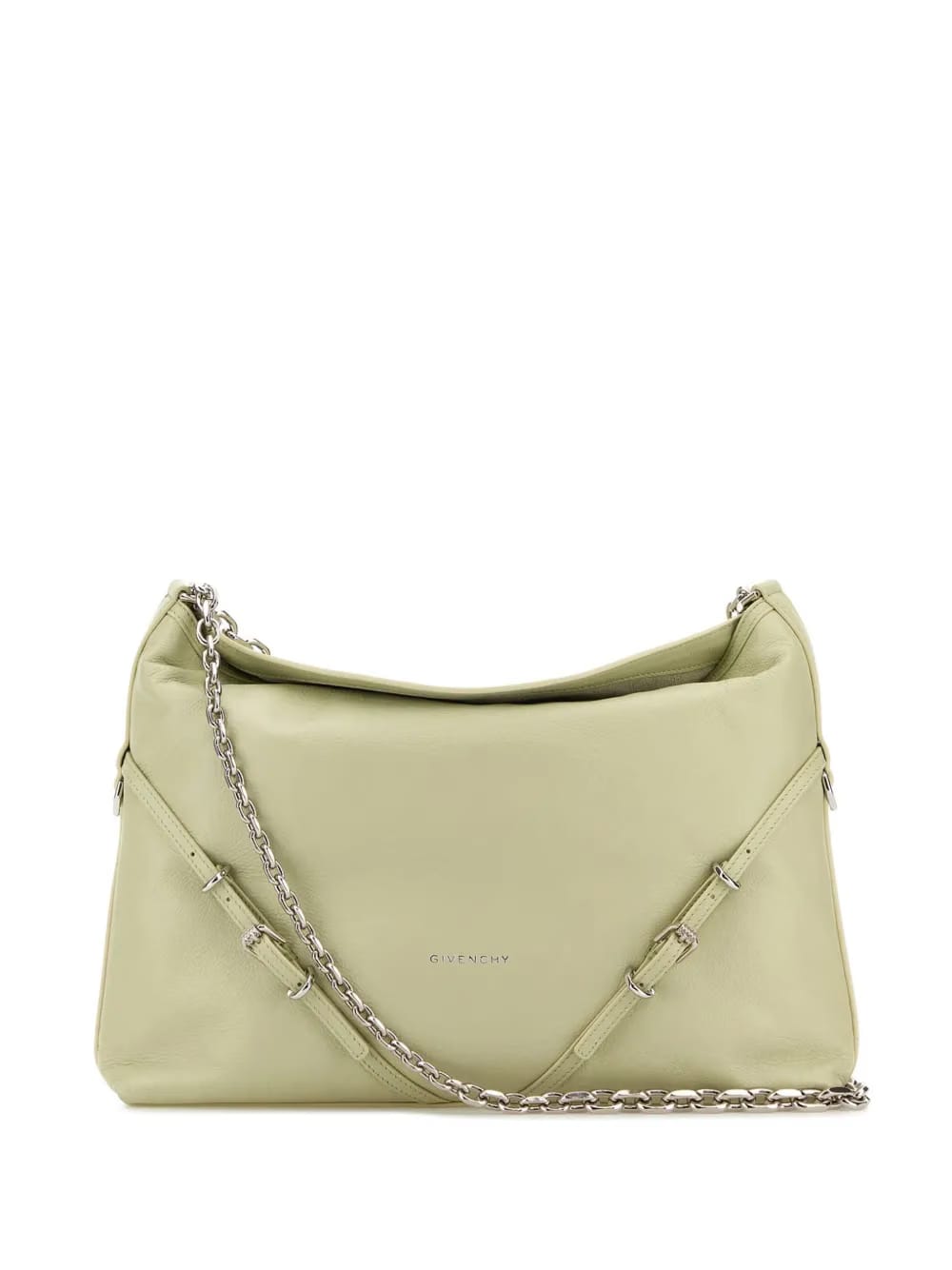 medium Voyou leather shoulder bag