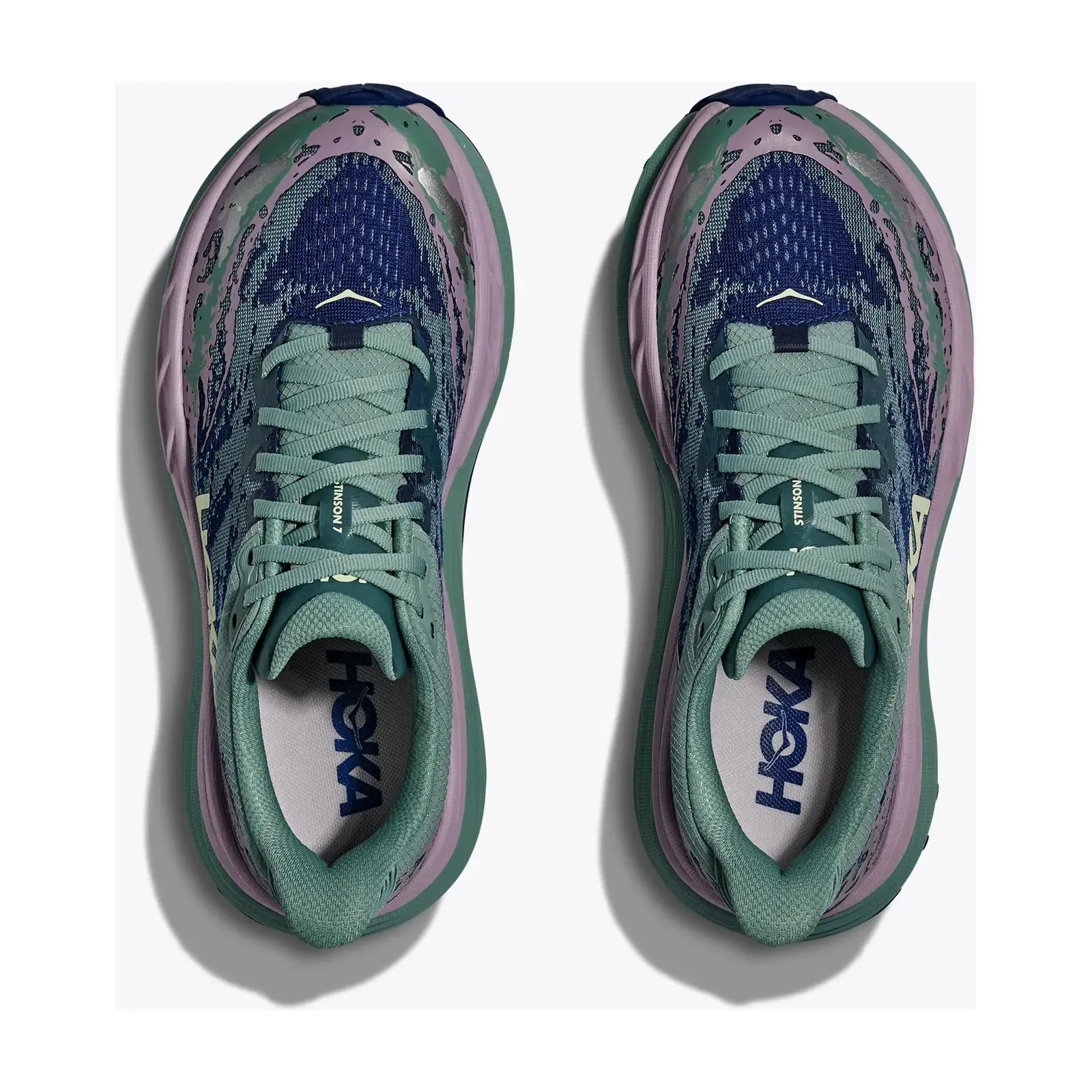 Hoka Women'S Stinson 7 Rosemary Fragrant Lilac