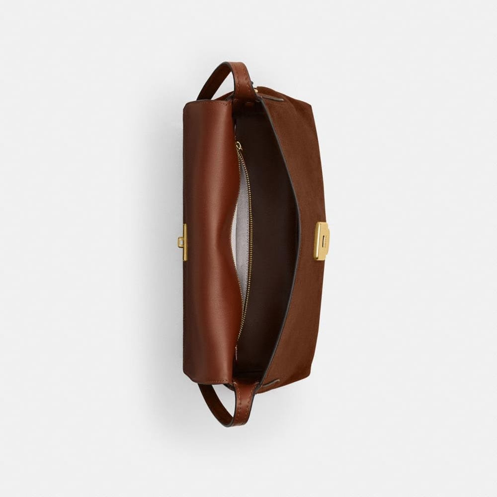 Coach Chelsea Shoulder Bag 30 Brass Warm Brown