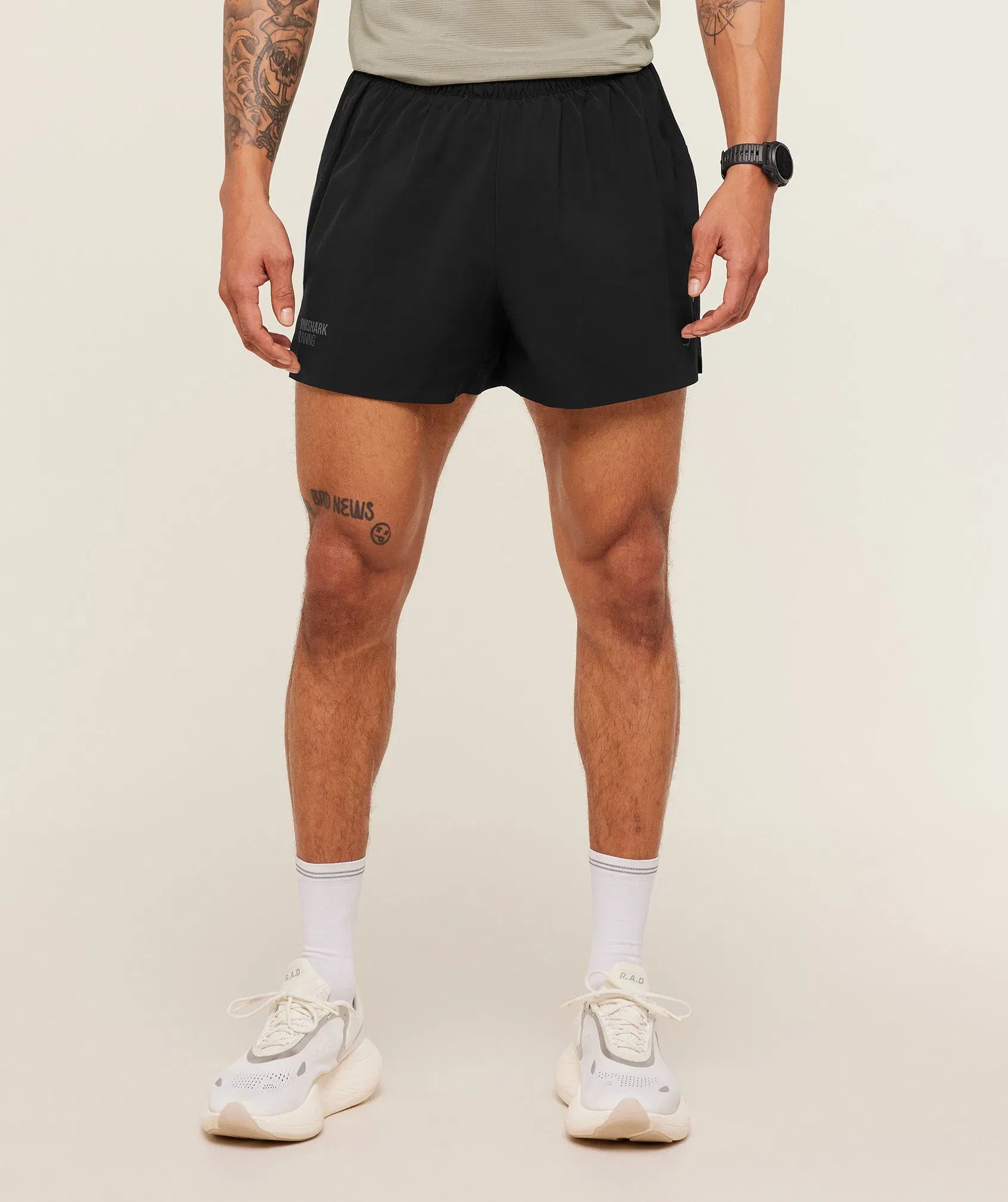 Gymshark Running Elite 5" Short - Black