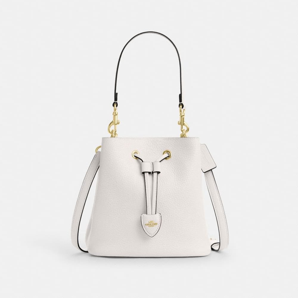Coach Rowan Bucket Bag Gold Chalk