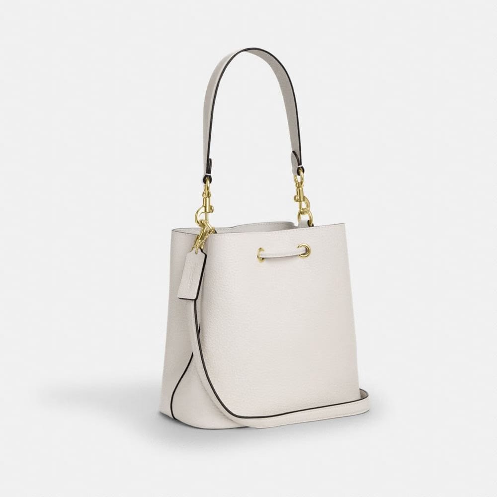 Coach Rowan Bucket Bag Gold Chalk